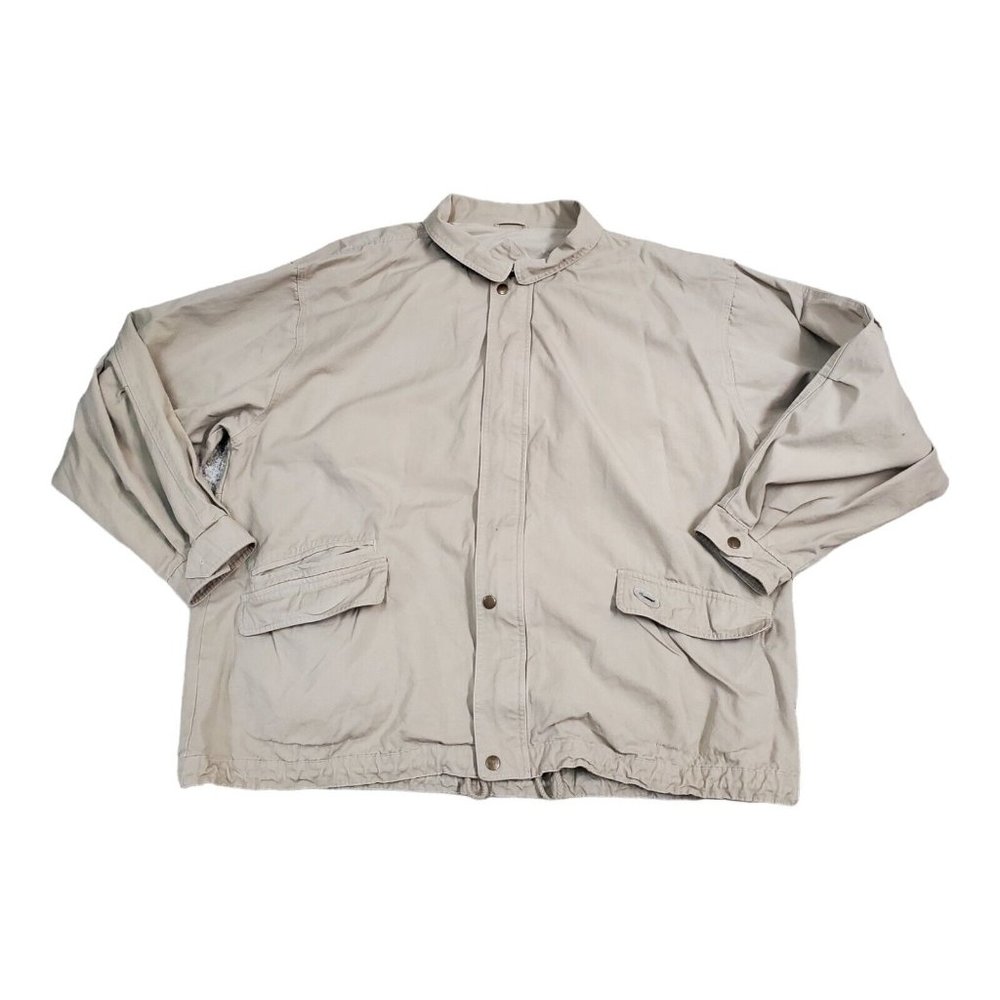 Duxbak Jacket Men's Size 3X Full Zip‎ Snap Closure